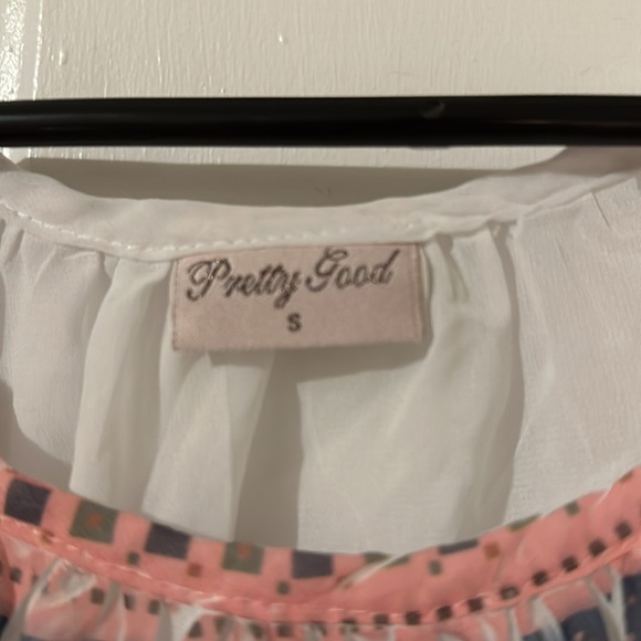 Sheer crop blouse - Picture 3 of 3